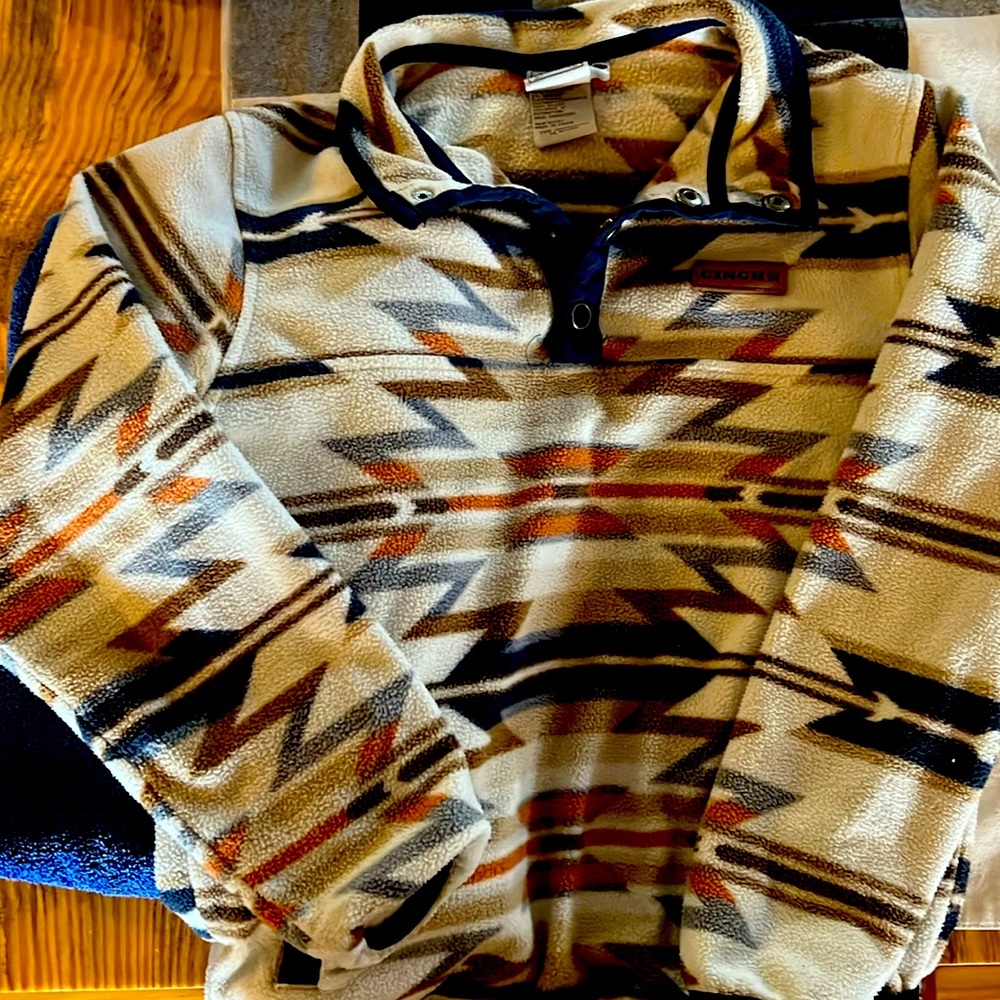 Cinch western boys pullover